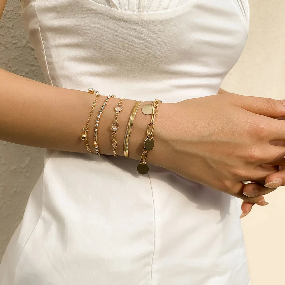  Dainty Bracelet Stack