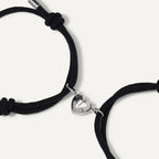 Magnetic Bracelet Set - Silver