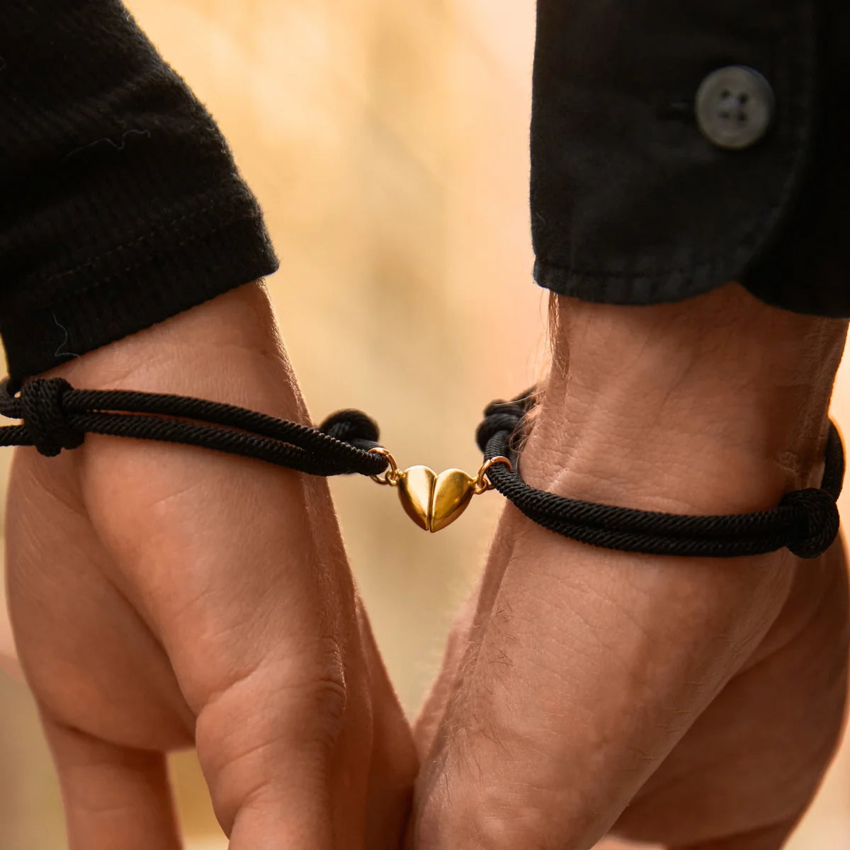 Magnetic Bracelet Set - Gold