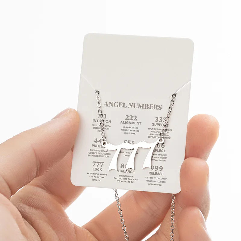 Angel Number Necklace