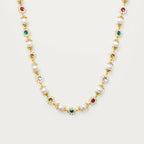 Daisy Pearl Necklace