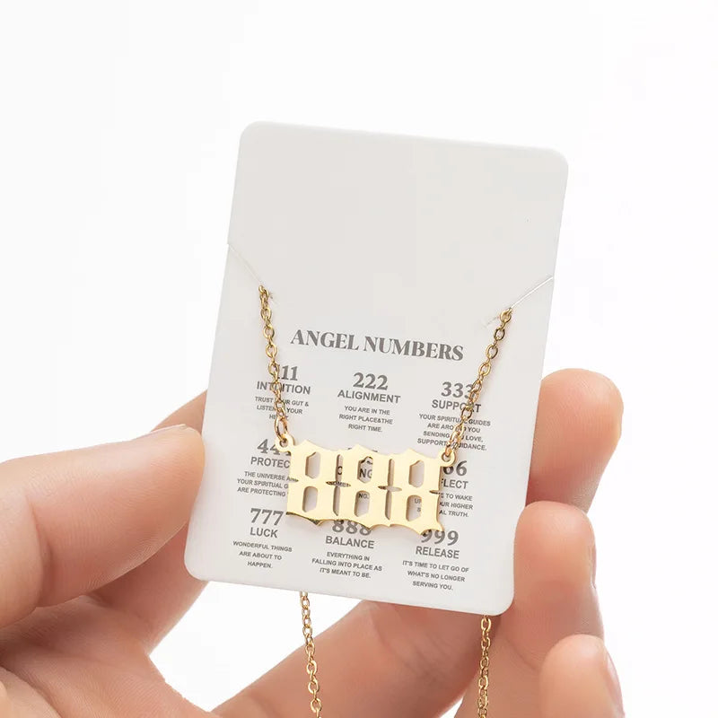 Angel Number Necklace