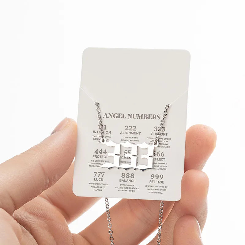 Angel Number Necklace