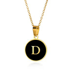 His & Hers Initial Necklace 