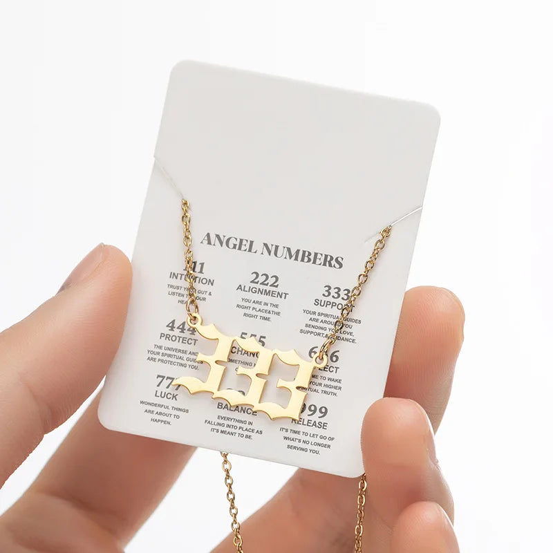 Angel Number Necklace