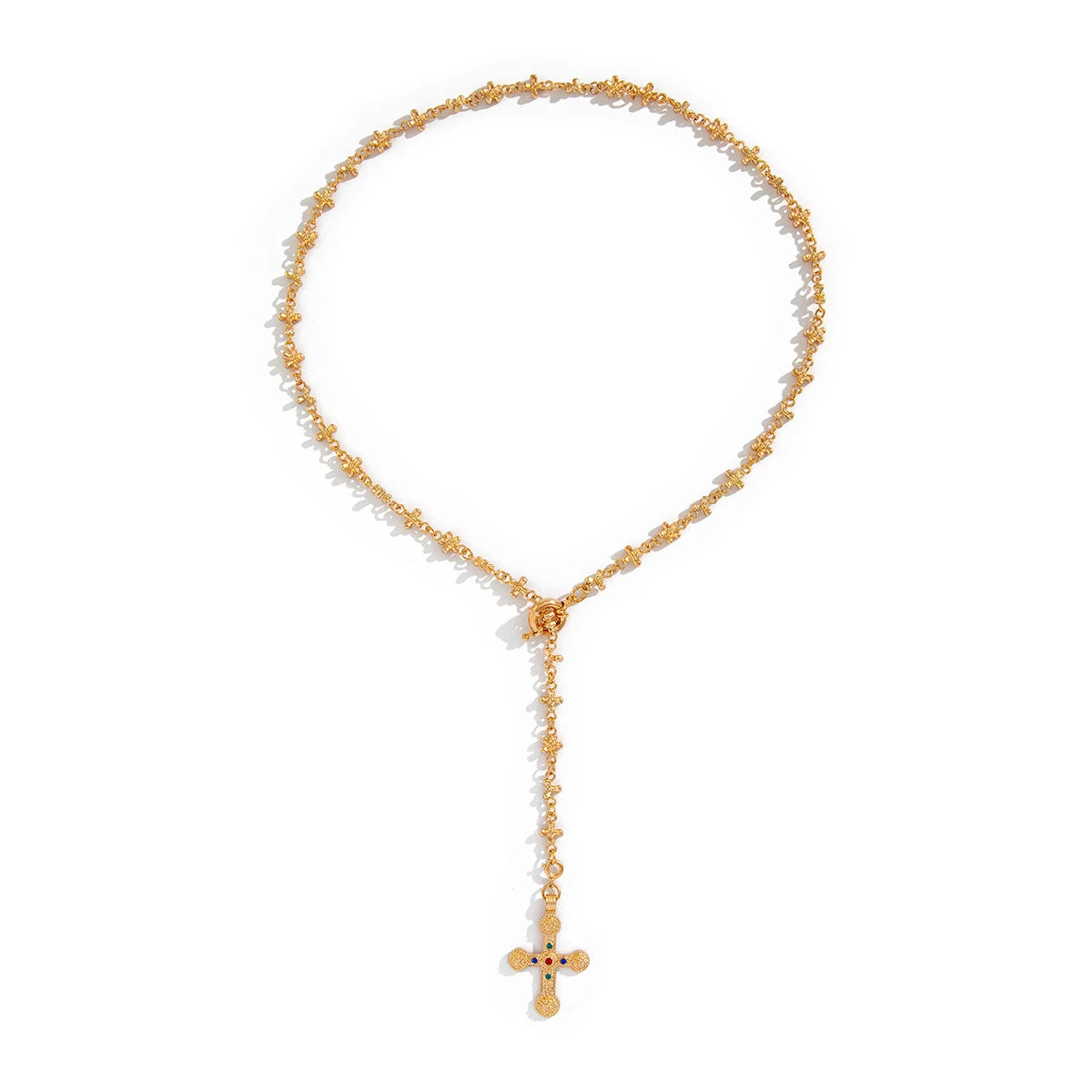 Daisy Molecule Chain - Gold