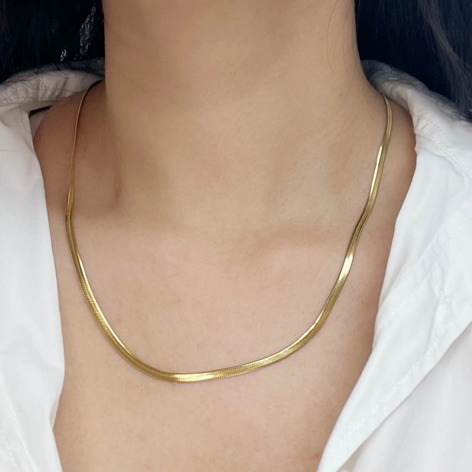 Shining Snake Necklace
