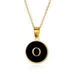 His & Hers Initial Necklace 