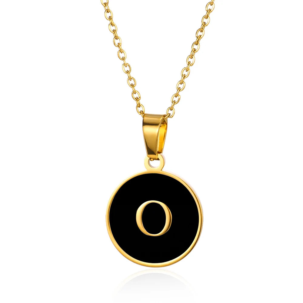 His & Hers Initial Necklace 
