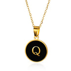 His & Hers Initial Necklace 