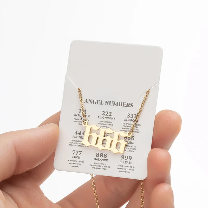 Angel Number Necklace