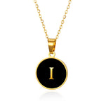 His & Hers Initial Necklace 