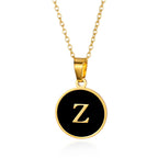 His & Hers Initial Necklace 