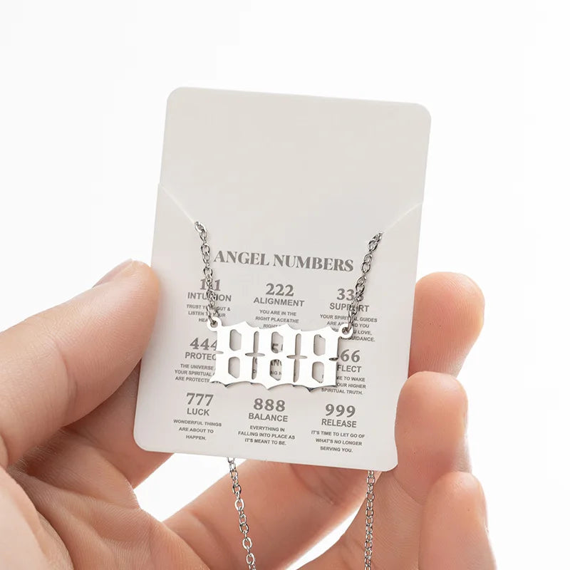 Angel Number Necklace