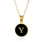 His & Hers Initial Necklace 