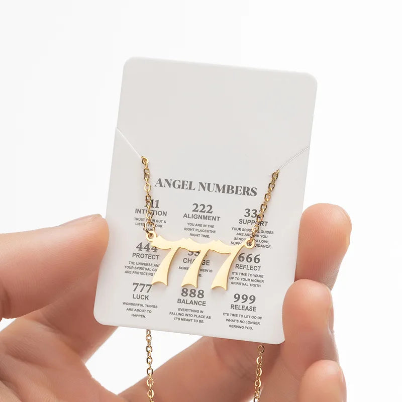 Angel Number Necklace