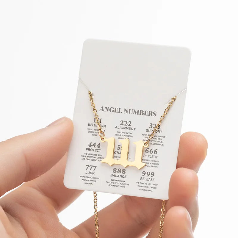 Angel Number Necklace