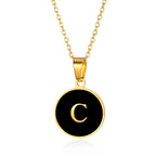 His & Hers Initial Necklace 