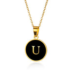His & Hers Initial Necklace 