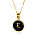 His & Hers Initial Necklace 