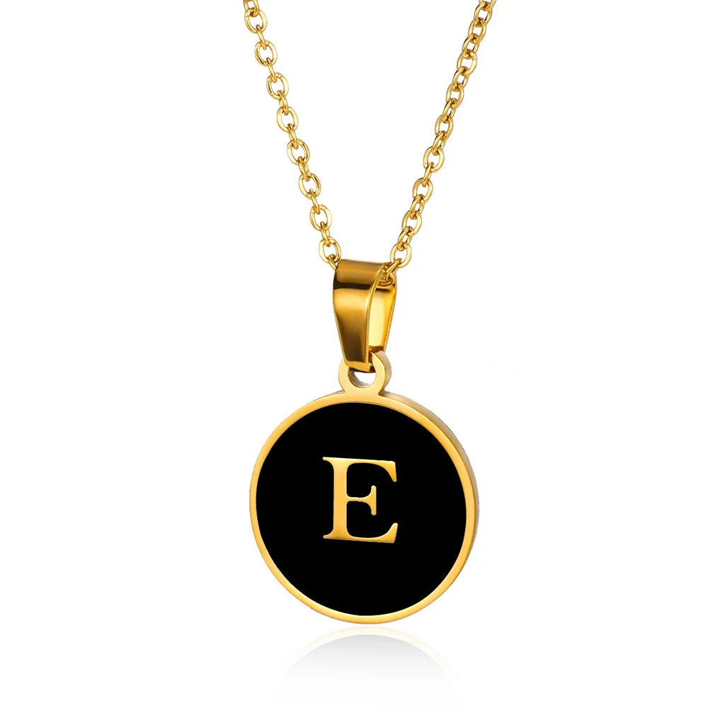 His & Hers Initial Necklace 