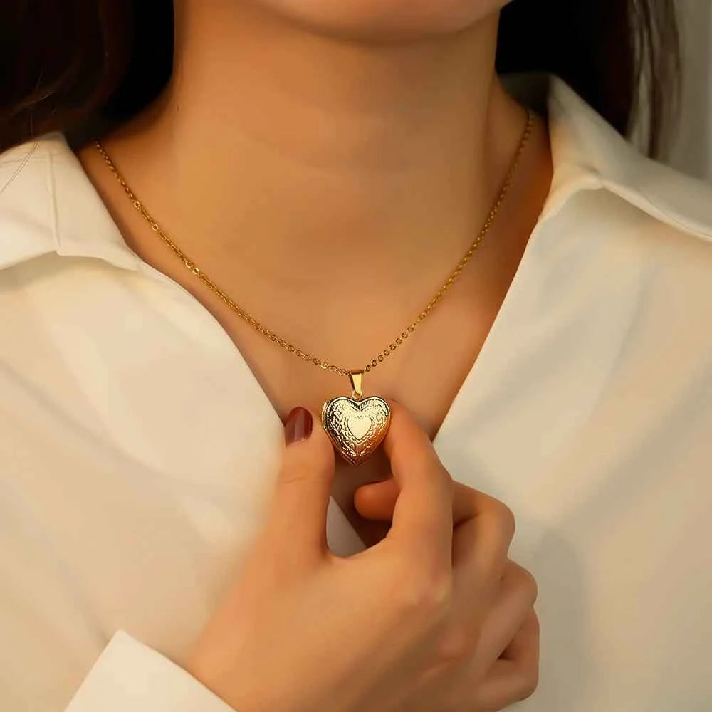 Heart Locket Necklace