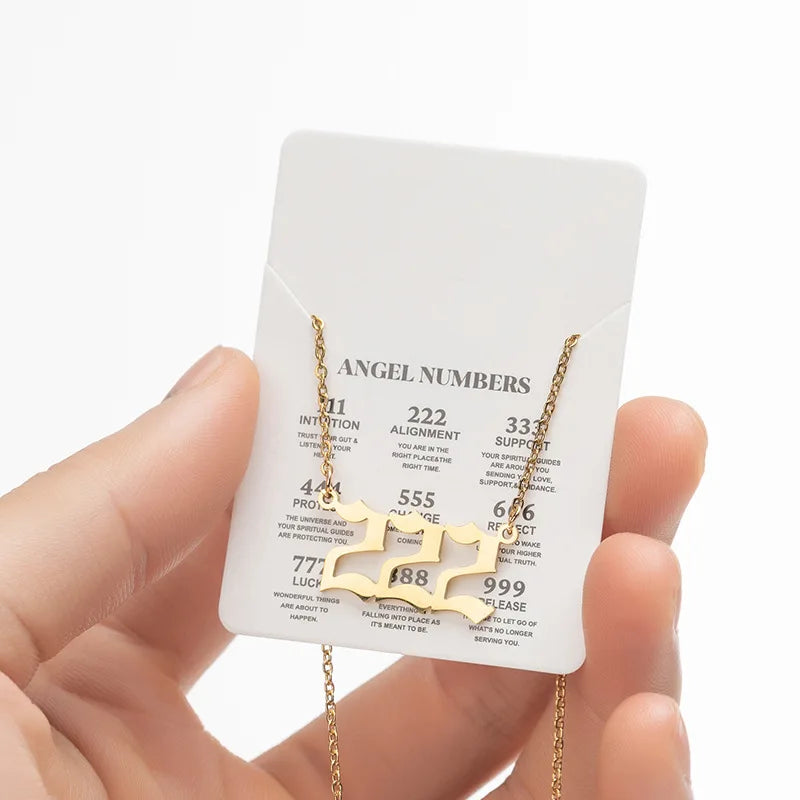 Angel Number Necklace