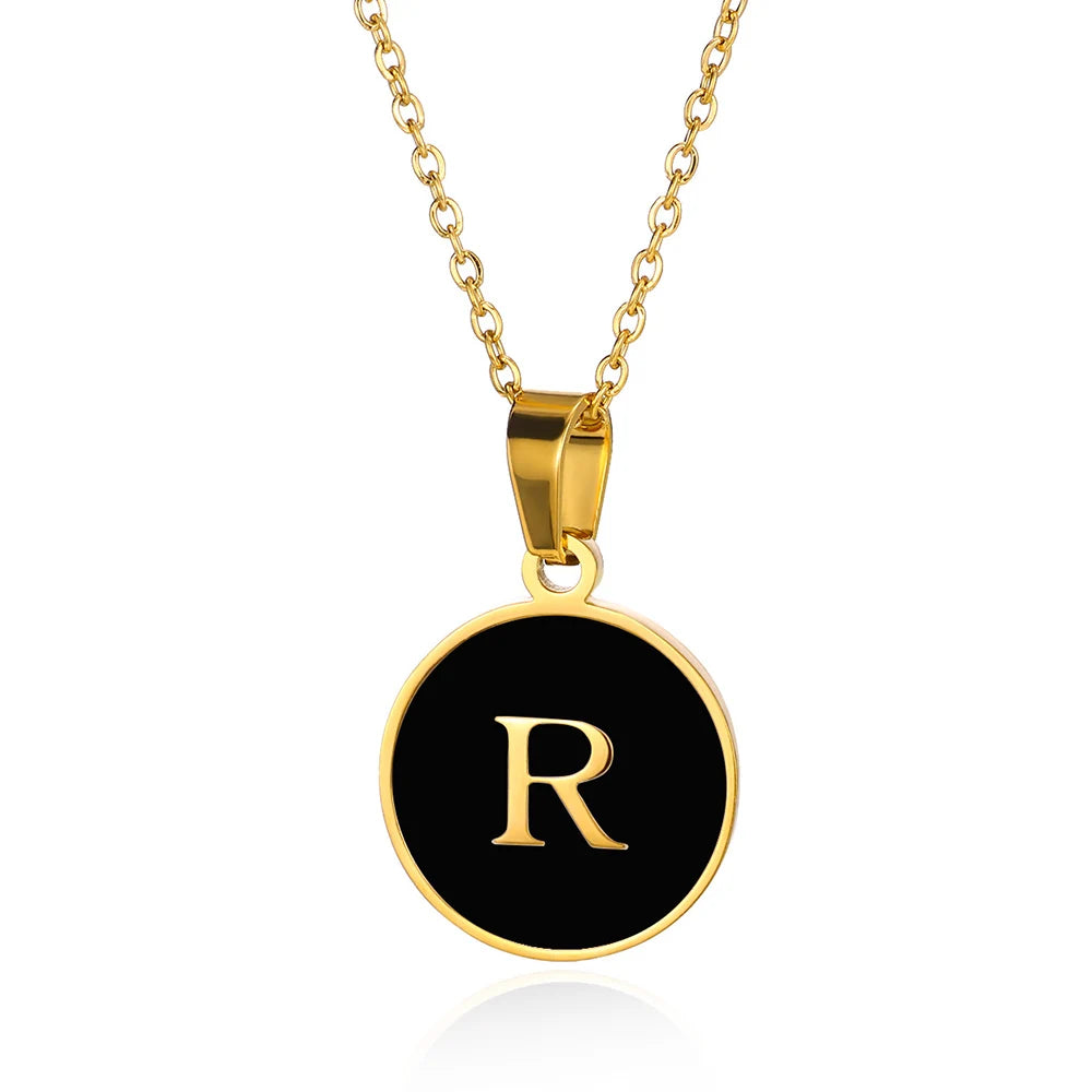 His & Hers Initial Necklace 