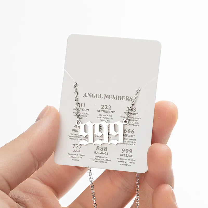 Angel Number Necklace