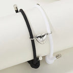 Magnetic Bracelet Set - Silver