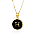 His & Hers Initial Necklace 