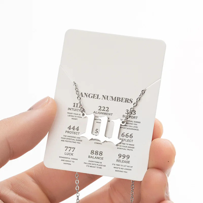 Angel Number Necklace