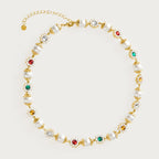 Daisy Pearl Necklace