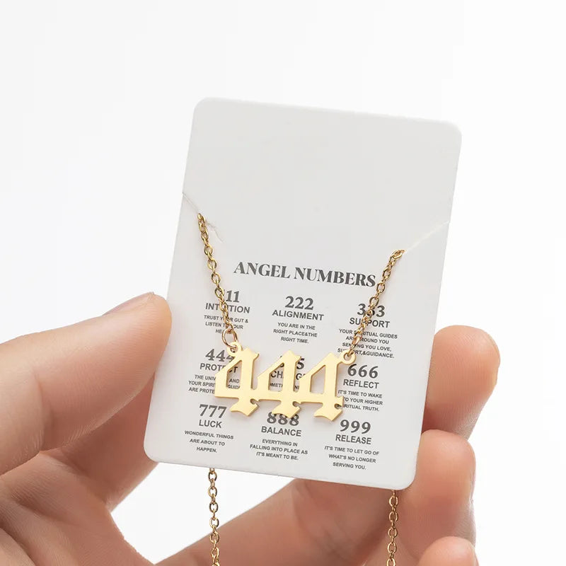 Angel Number Necklace