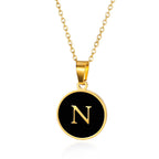 His & Hers Initial Necklace 