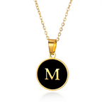 His & Hers Initial Necklace