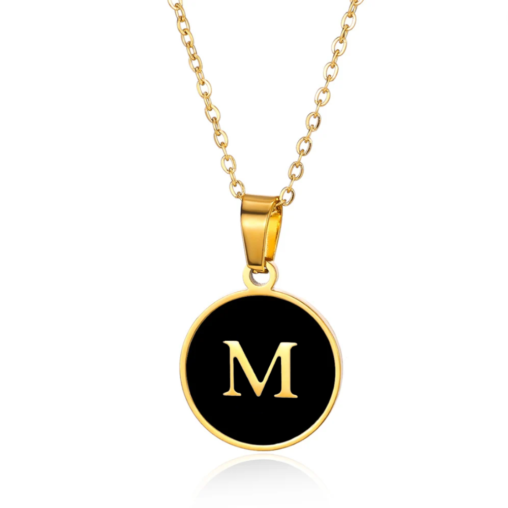His & Hers Initial Necklace