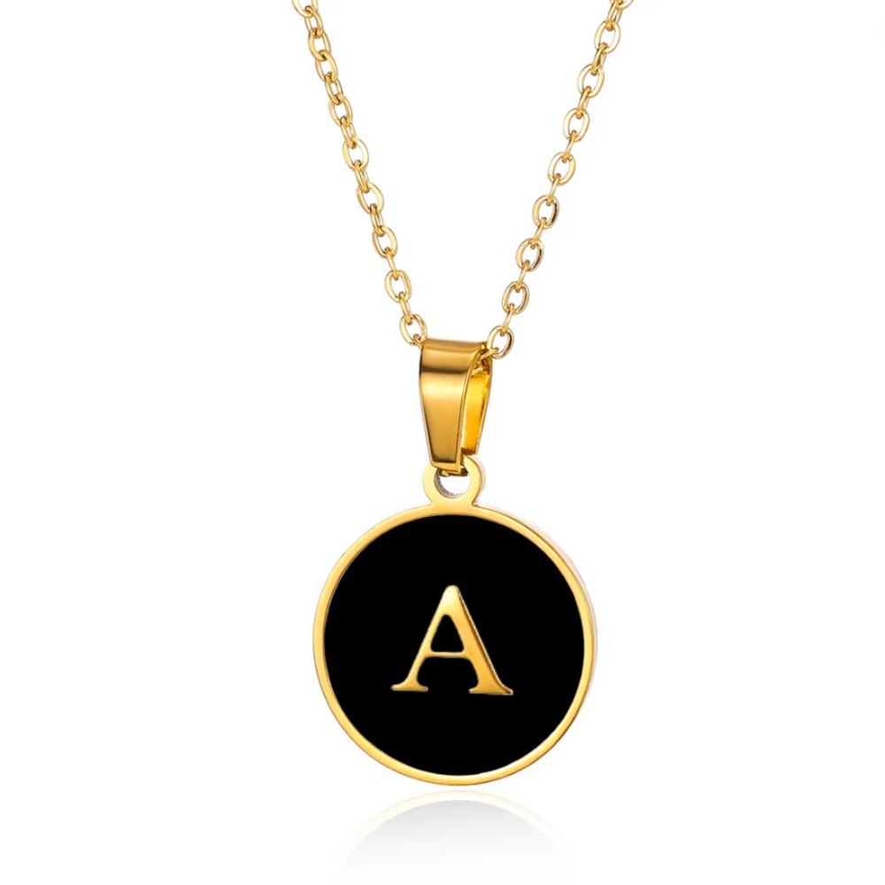 His & Hers Initial Necklace