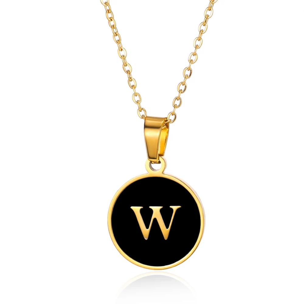 His & Hers Initial Necklace
