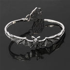 Vampire Bat Bracelet, Halloween Bracelet, Bat Jewelry, Halloween Jewelry, Gothic Bracelet, Vampire Jewelry,Halloween Costume