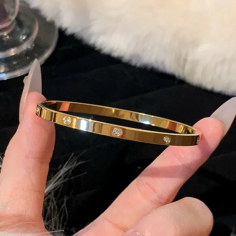 Jasmine Bangle Set - Gold