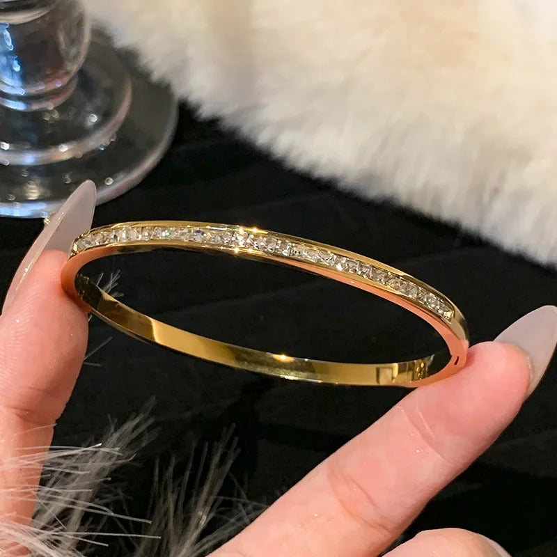 Jasmine Bangle Set - Gold