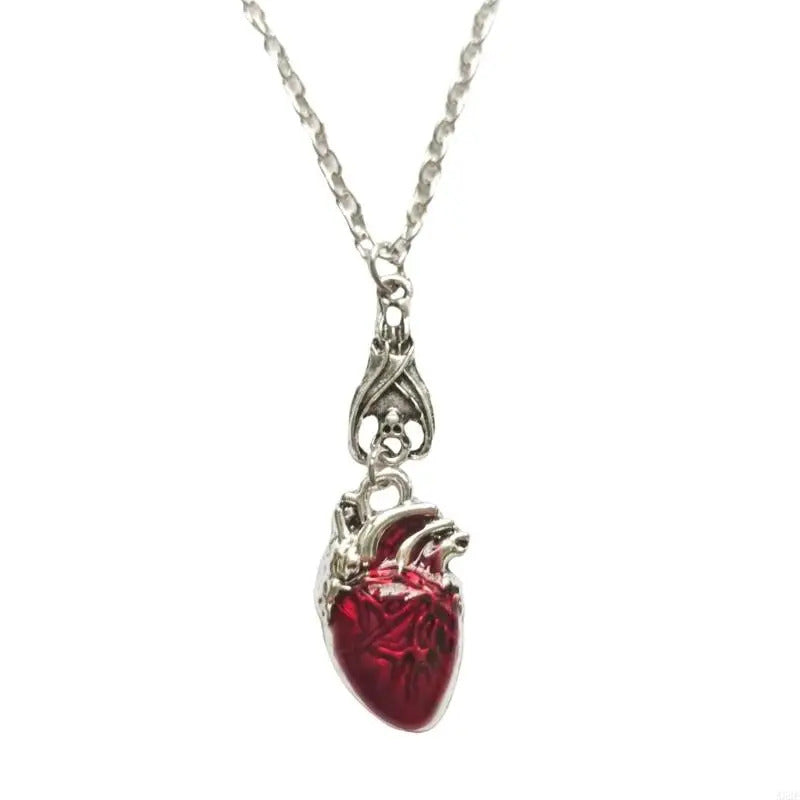 Crimson Flutter Necklace