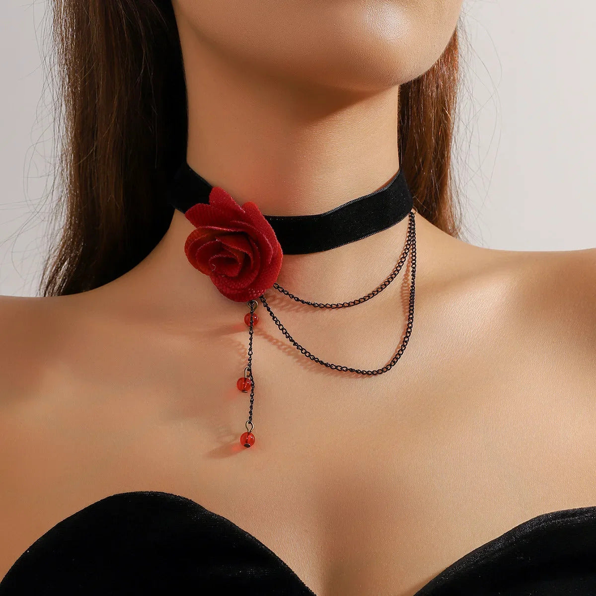 The Widow’s Rose Choker