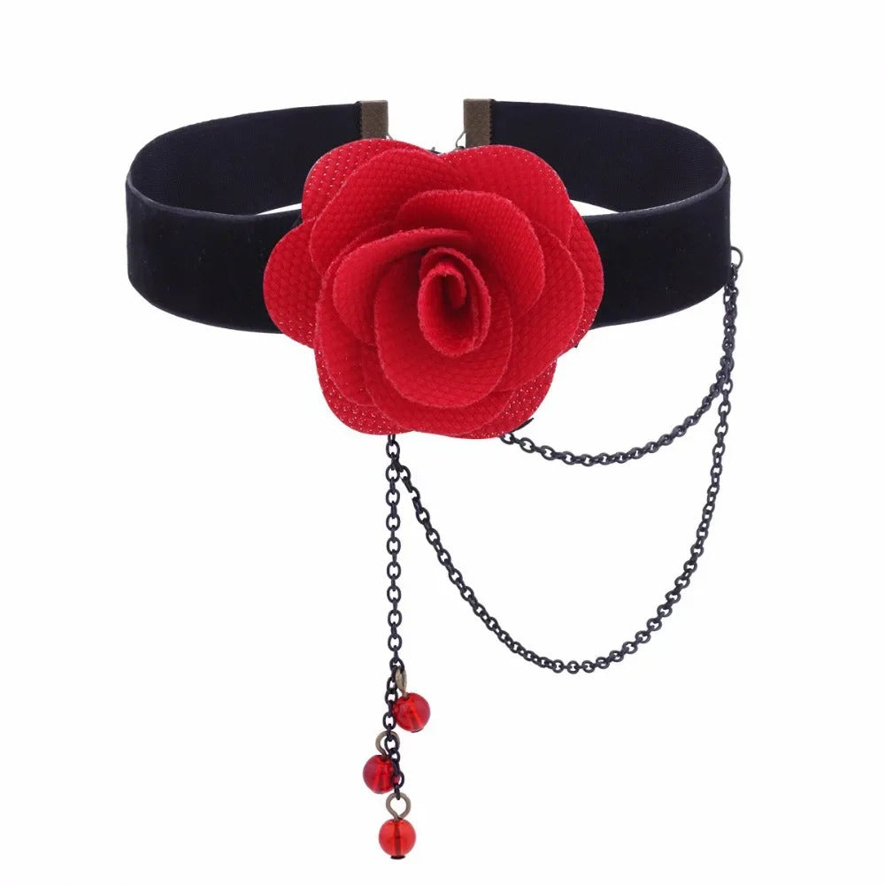 The Widow’s Rose Choker