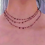 Crimson Drip Necklace
