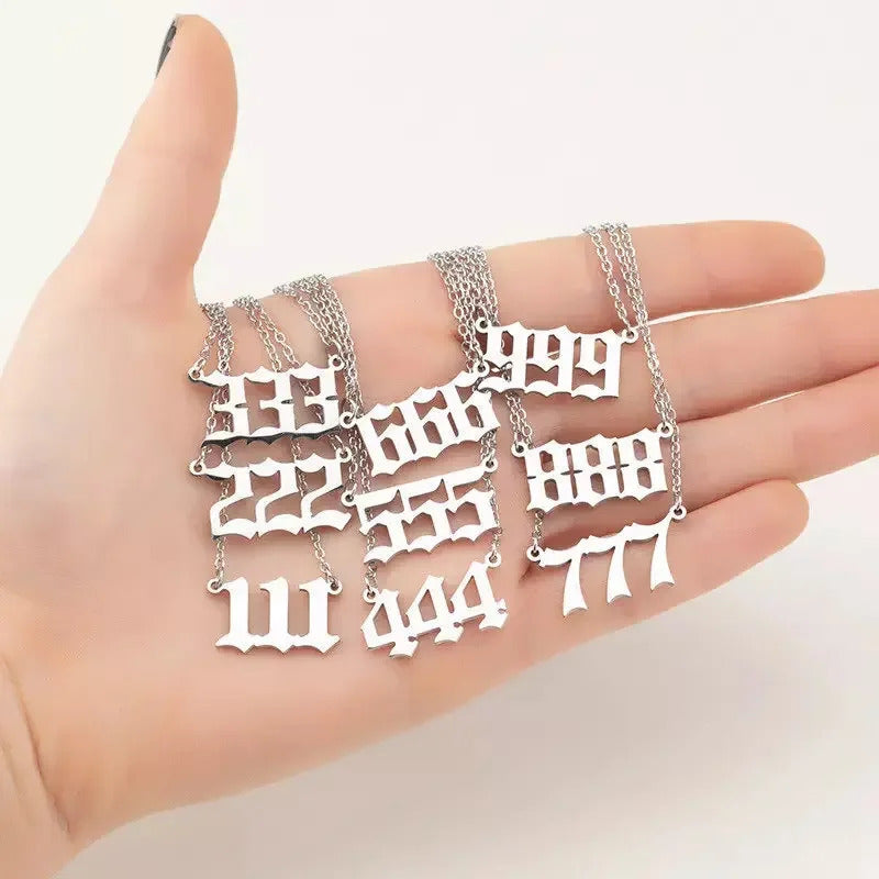 Angel Number Necklace