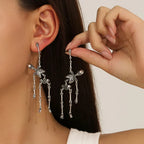 Hang In There, Steve Skeleton Earrings