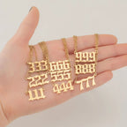Angel Number Necklace