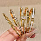 Jasmine Bangle Set - Gold